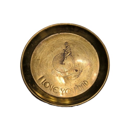 Vintage brass tray love - vintage,