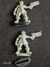OOP  Games Workshop Gorkamorka Warhammer 40k Ork Digga Boy with six-shoota metal