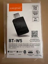 Creative BT-W5 Bluetooth 5.3 Transmitter Brand New. FAST/FREE P/P!!!