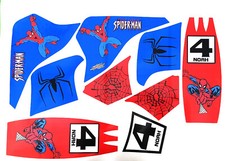 Kazuma Meerkat 50 graphics stickers decals chinese quad 50cc  Spiderman