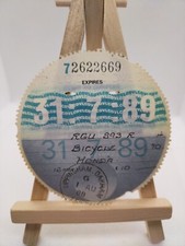 HONDA Motorbike Stamped 1989