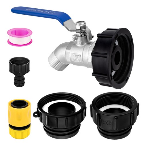 Size ibc tote adapter kit - 3-size,
