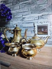 Vintage Heavy EPNS Hand Etched