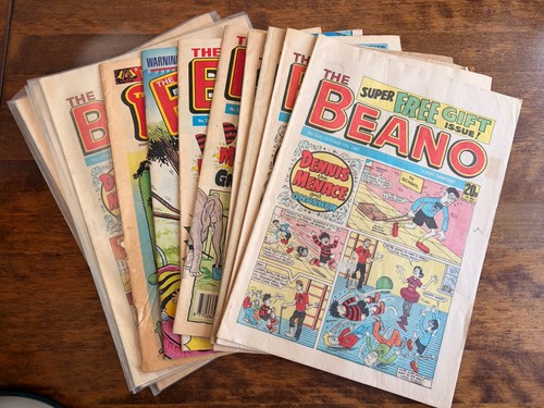 Vintage beano comics bundle - vintage,