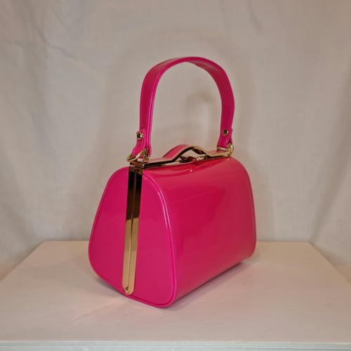 Hot pink fuschia patent - pink,