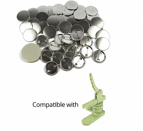 58mm metal badge - metal, blanks