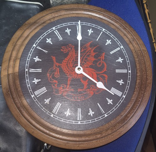 Genuine welsh slate wall - genuine, clock