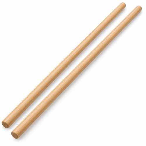 Long wooden broom handle - wooden,