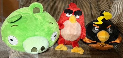 Angry birds plush - angry, 3