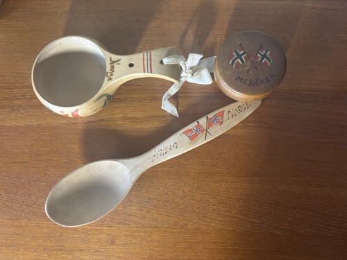 Vintage norwegian wooden - norwegian,
