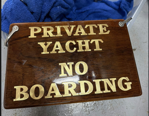 Private yacht boarding - "private, boarding"