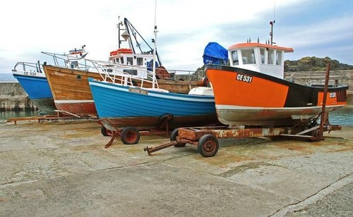 Photo 6x4 fishing boats - photo,