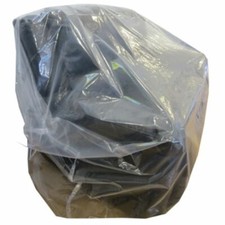 10 Large Strong Plastic Sofa Settee Covers 600 Gauge Clear Polythene Protectors