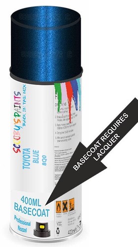 Basecoat aerosol for - for, toyota