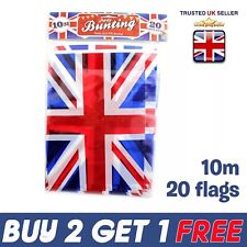32ft UNION JACK UK GB FLAG BUNTING VE DAY 80TH STREET GARDEN PARTY GREAT BRITAIN