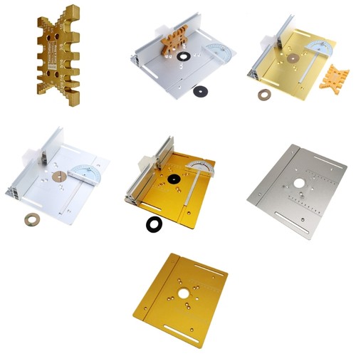 Aluminum router table insert - router,