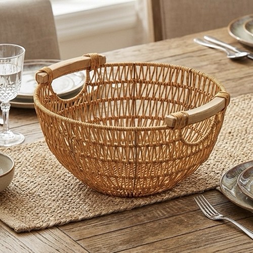 Round fruit bowl - fruit,