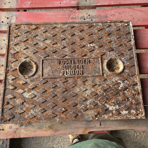 Cast iron manhole cover - cover, 650mm