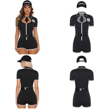 Women Uniform Disco Set Police