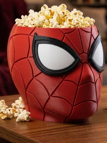 Spider man popcorn candy - spider-man, &
