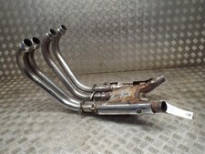 Yamaha XJR1200 XJR 1200 4KG Exhaust Downpipes Down Pipes & Collector Box