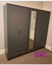 Brand New 5 Doors Wardrobe  FREE FITTING/FREE DELIVERY ❤️