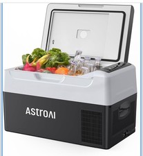 AstroAI Camping Fridge Freezer 22 Litre, Portable Car Fridge for Truck