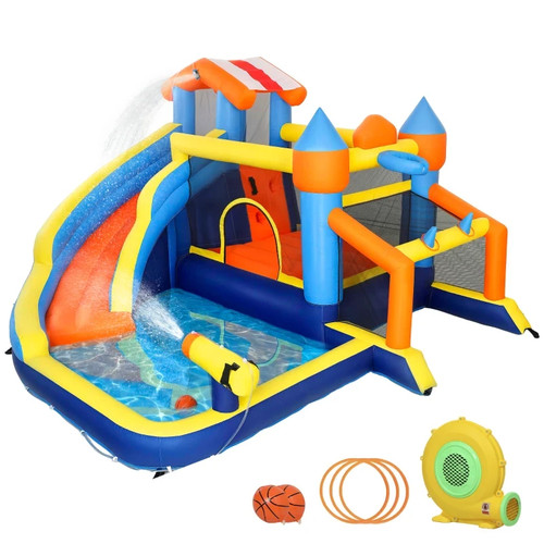 Inflatable bounce house with - bounce,