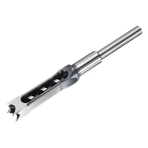 Square hole drill bit - hole,