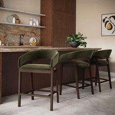 Set walnut olive green - set,