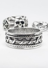 Celtic Ring Goth Emo Punk Halloween Vampire Size 10 (T 1/2) 