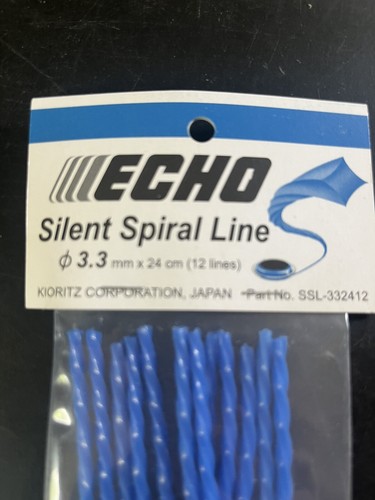 Echo silent spiral line 3mm - silent, 3.3mm