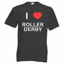 Roller Derby I Love T Shirt
