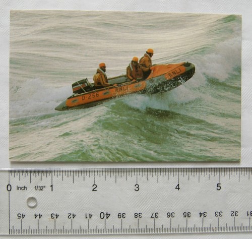 Old postcard lifeboat - postcard, d