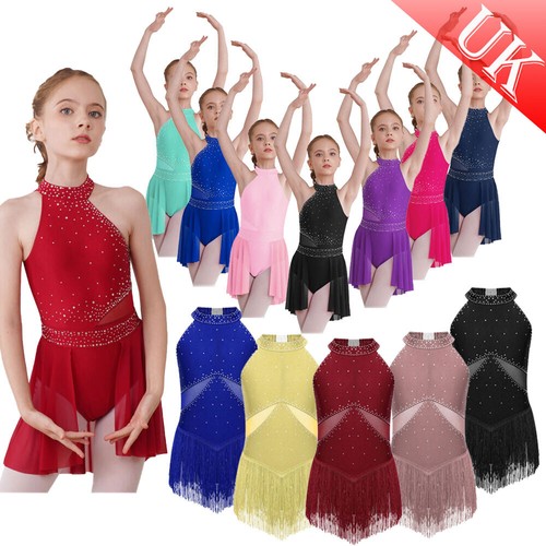 Girls latin dance dress tassel - dance,
