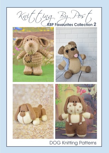 Knitting post dog - post,