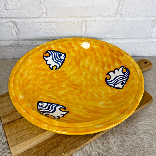 Vintage hand painted ceramic - hand,