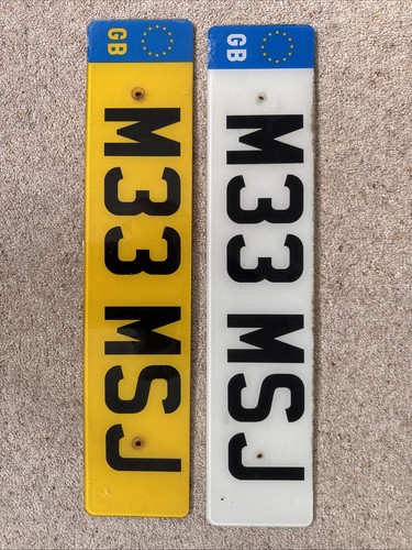 Private number plate - number,