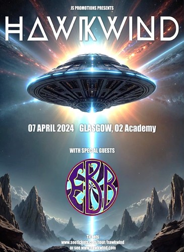 Hawkwind rock band tour - rock,