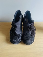 Irregular Choice Cheeky Moose Heeled Boots Size 65 (EU38)