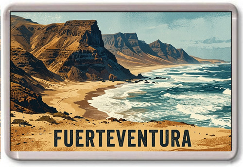 Fridge magnet fuerteventura - fridge,