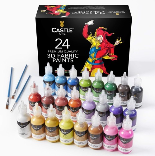 Castle art supplies fabric - castle, 3d