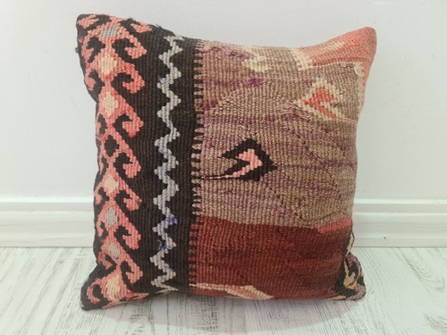 16x16 vintage kilim - kilim, pillow