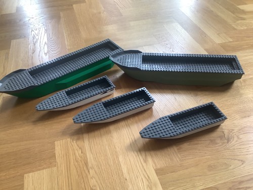 Lego boat hulls small - boat, hulls,