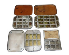 4 vintage Wheatley alloy dry