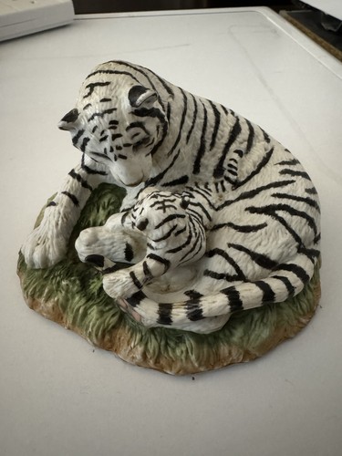 Franklin mint white - franklin, tigers