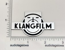 Klangfilm Custom Decal Black