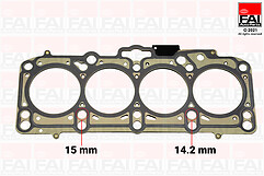 Head gasket fit audi - to, a3