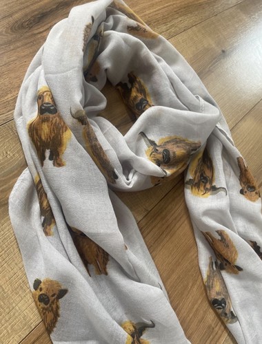 Ladies highland cow - ladies, grey