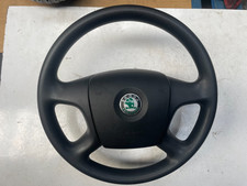 SKODA Octavia 2008 - 2014 VRS Leather Steering Wheel  - 1Z0 419 091 AK (TZ65)